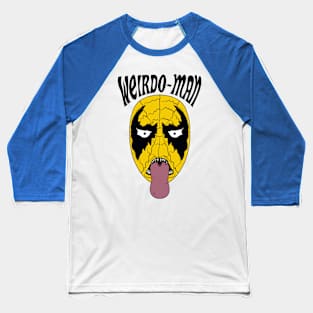 Weirdo-Man Head Logo Baseball T-Shirt